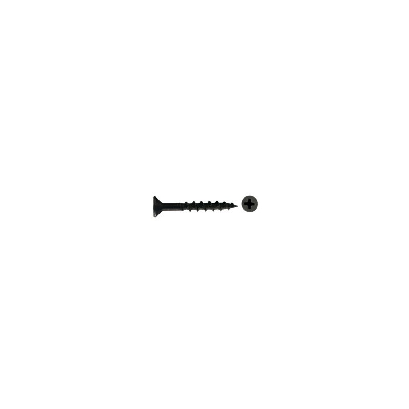 100 TORNILLOS VEKER 15415 6 X 3/4" NEGRO