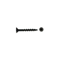 100 TORNILLOS VEKER 15415 6 X 3/4" NEGRO