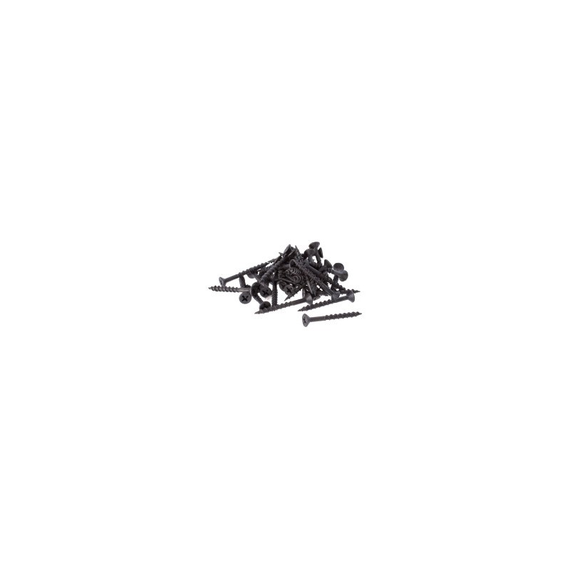 100 TORNILLOS VEKER 15532 6 X 1 1/2 NEGRO