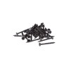 100 TORNILLOS VEKER 15526 8 X 1 1/2 NEGRO