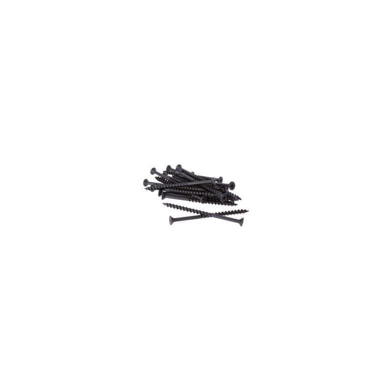 100 TORNILLOS VEKER 15525 10 X 2 1/2" NEGRO