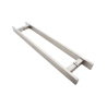 JALADERA SOPRANO TIPO H 40 CM LIZA SOPRANO CUADRADA CROMO ALTO BRILLO